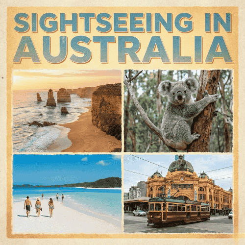 Sightseeing in Australia